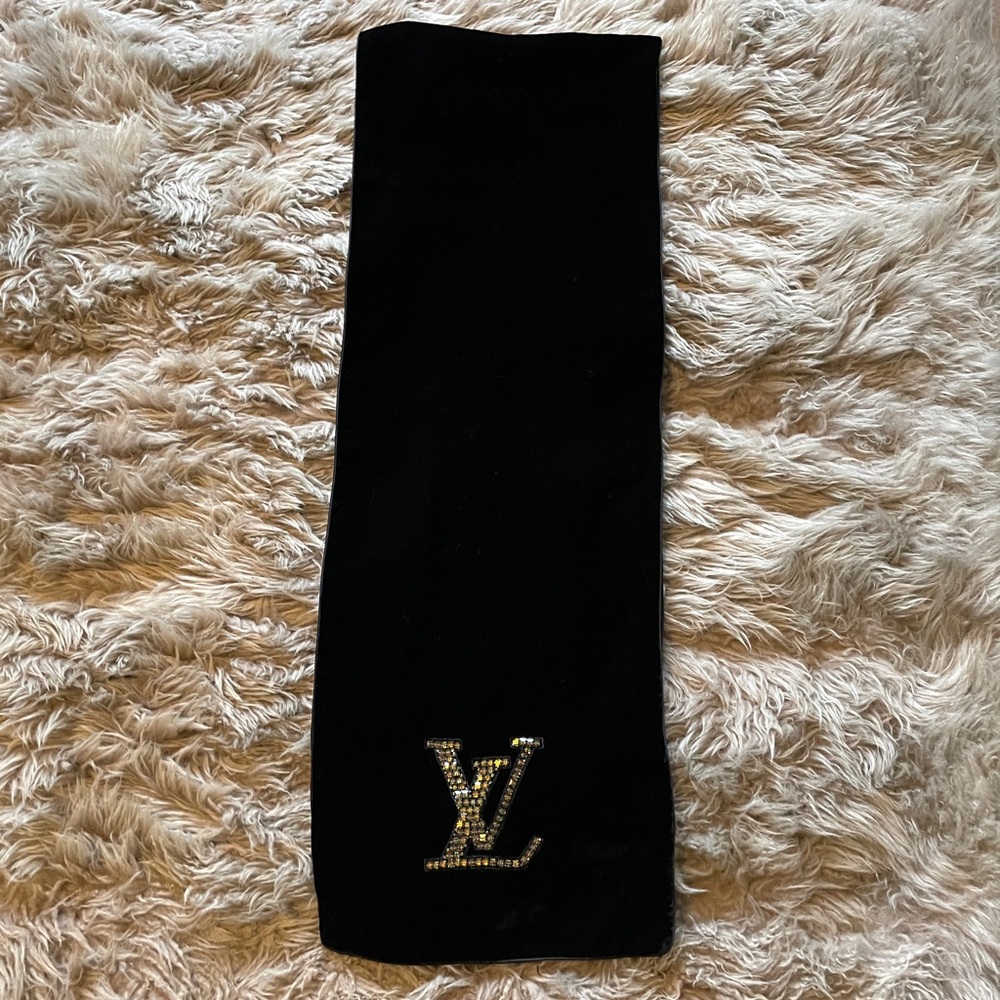 Louis Vuitton silk monogram scarf